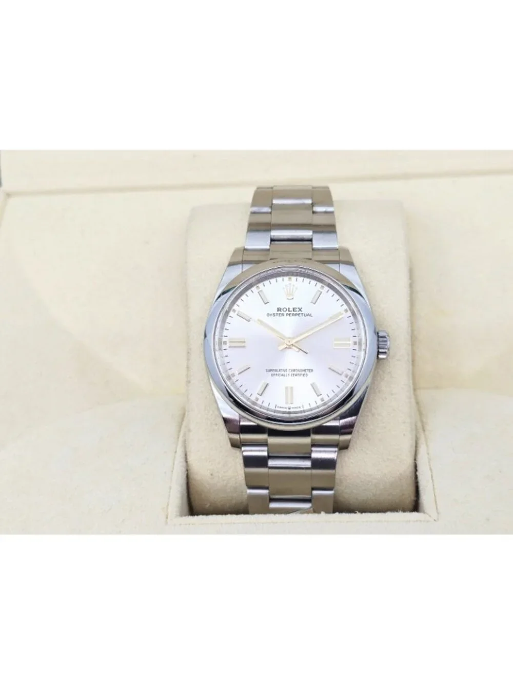 Rolex 126000 Oyster Perpetual 36mm Dominos Pizza Mens Watch in Silver Steel 2020